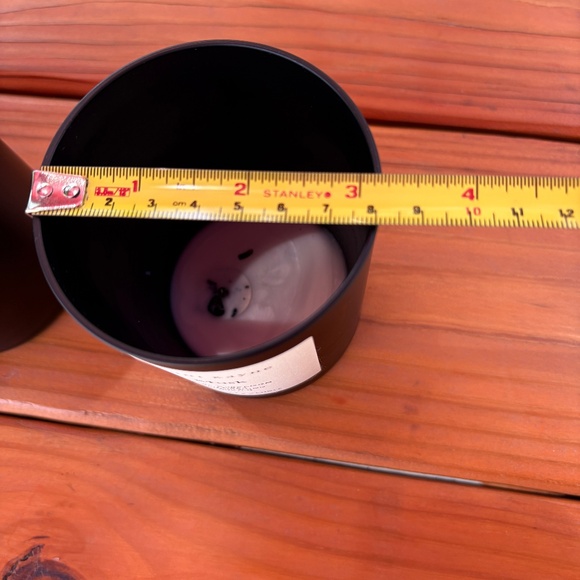 2 Empty Jenni Kayne Candle Vessels Black Glass Musk and Montecito - Picture 9 of 9